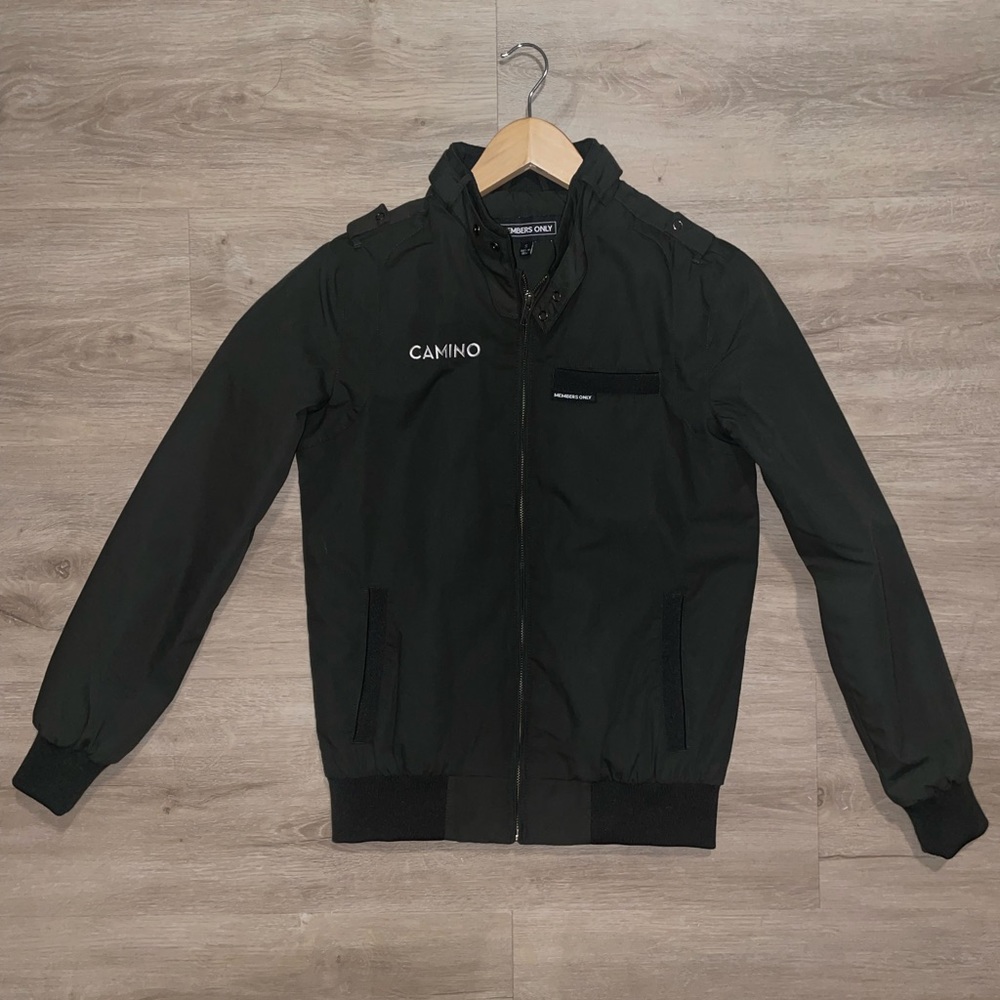 Members Only Women's Classic Iconic Racer Jacket (Slim Fit) Black - Size S
